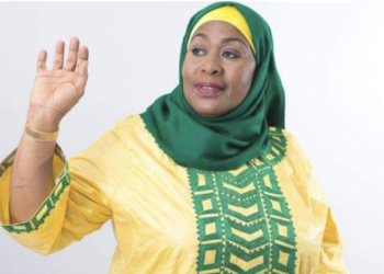 Samia Suluhu Hassan, présidente de Tanzanie 