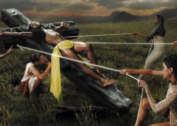 Lil Nas X, sur la croix à la place du Christ