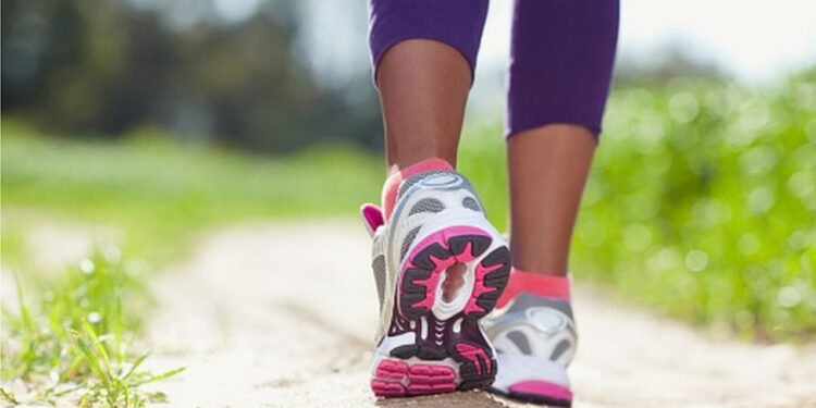 La marche pour rester en forme