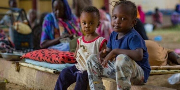 Des enfants au Soudan