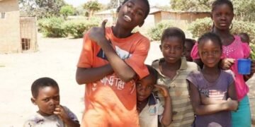 Des enfants en Zambie