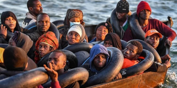 Migrants africains en Méditerranée