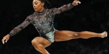 La gymnaste américaine Simone Biles