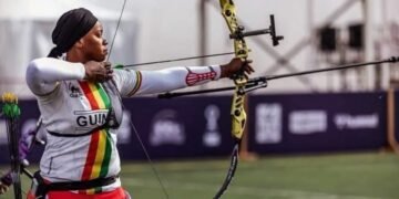 L'archère guinéenne Fatoumata Sylla