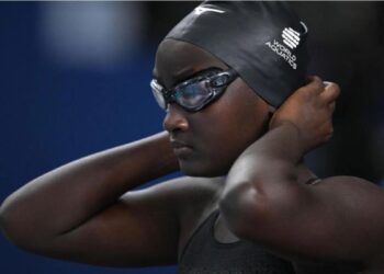 La nageuse burundaise Lois Eliora Irishura