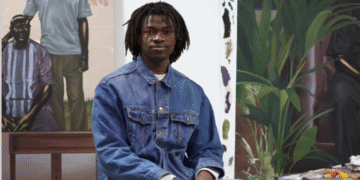 Eniwaye Oluwaseyi à la galerie Zidoun Bossuyt avec « Buried Roots Up in the Air »